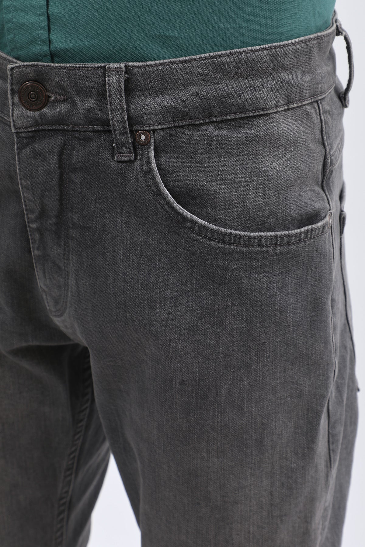 جينز JEANSPRO Slim Fit - رمادي فاتح