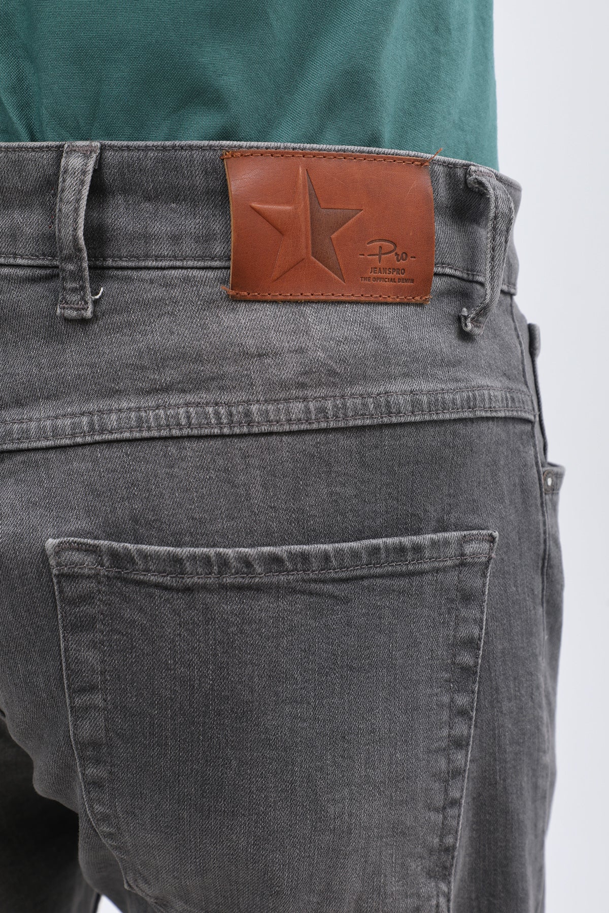 جينز JEANSPRO Slim Fit - رمادي فاتح