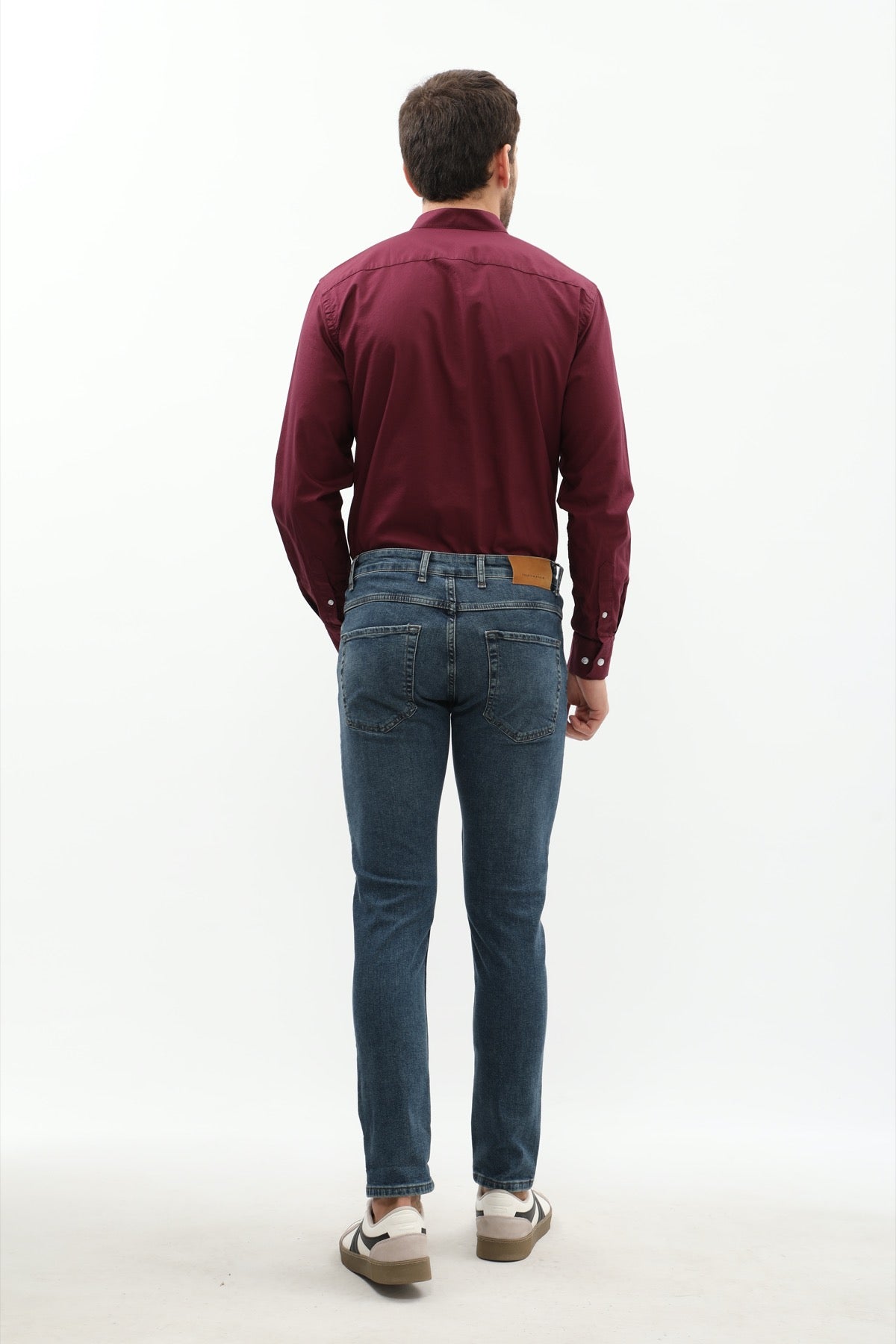 جينز JEANSPRO Slim Fit - رمادي فاتح