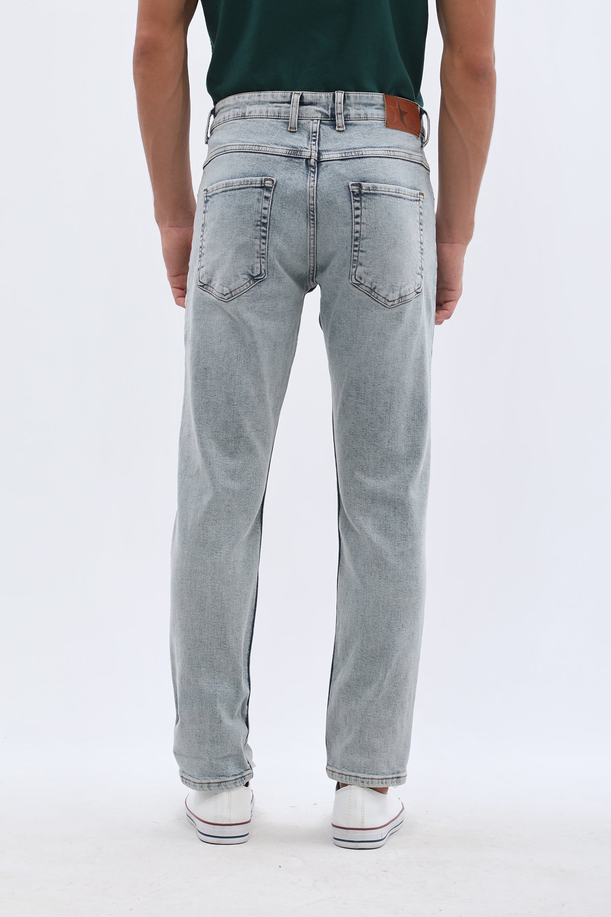 جينز JEANSPRO Slim Fit - أزرق فاتح مغسول