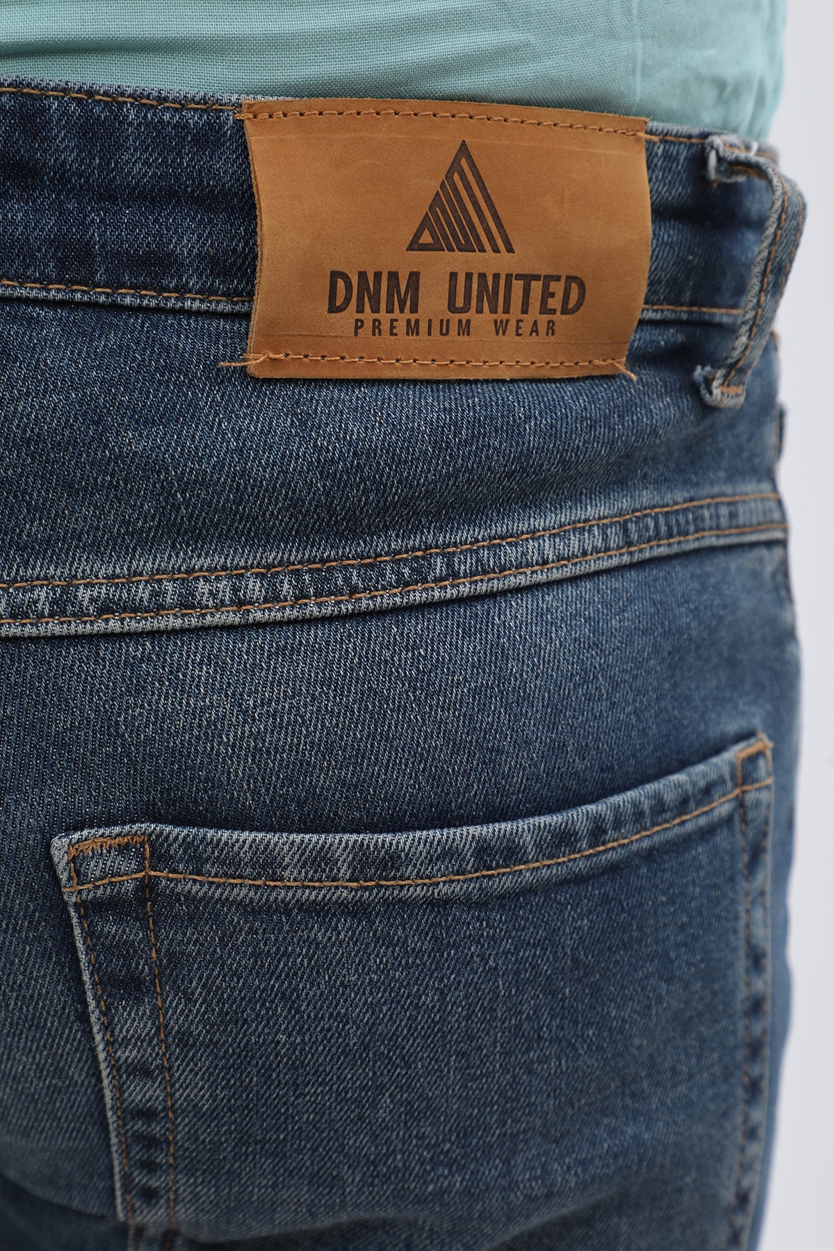 بنطلون جينز DNM UNITED Slim Fit - أزرق داكن