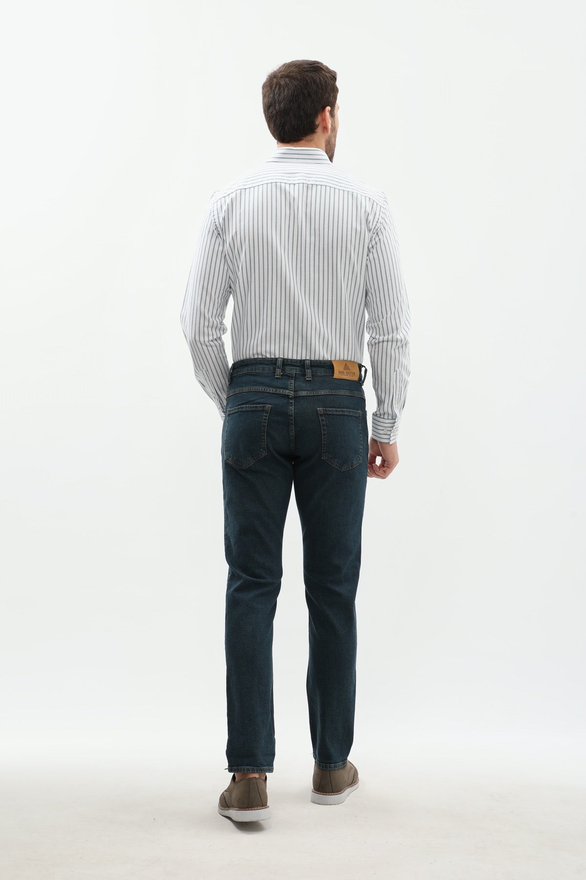 بنطلون جينز DNM UNITED Slim Fit - أزرق كلاسيكي