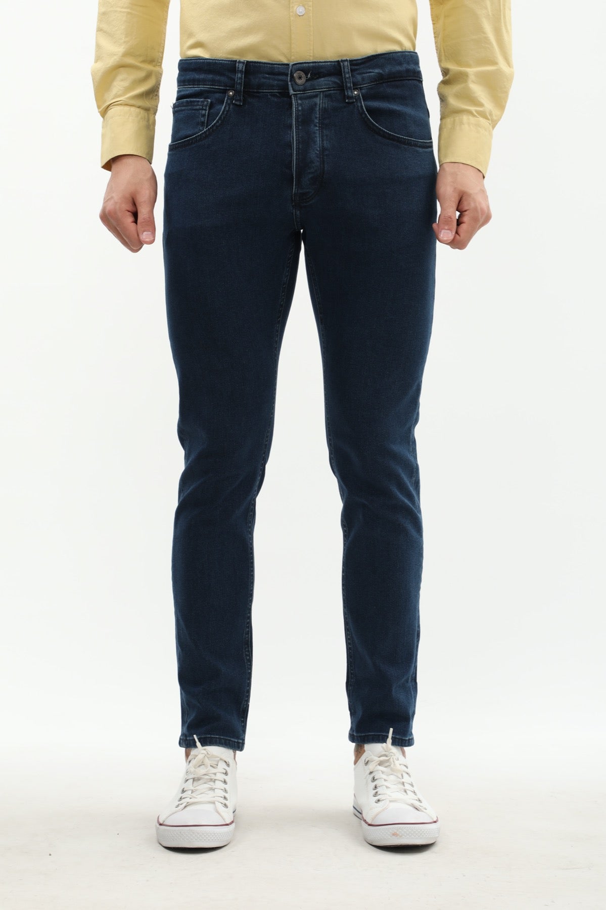 جينز JEANSPRO Slim Fit - رمادي فاتح