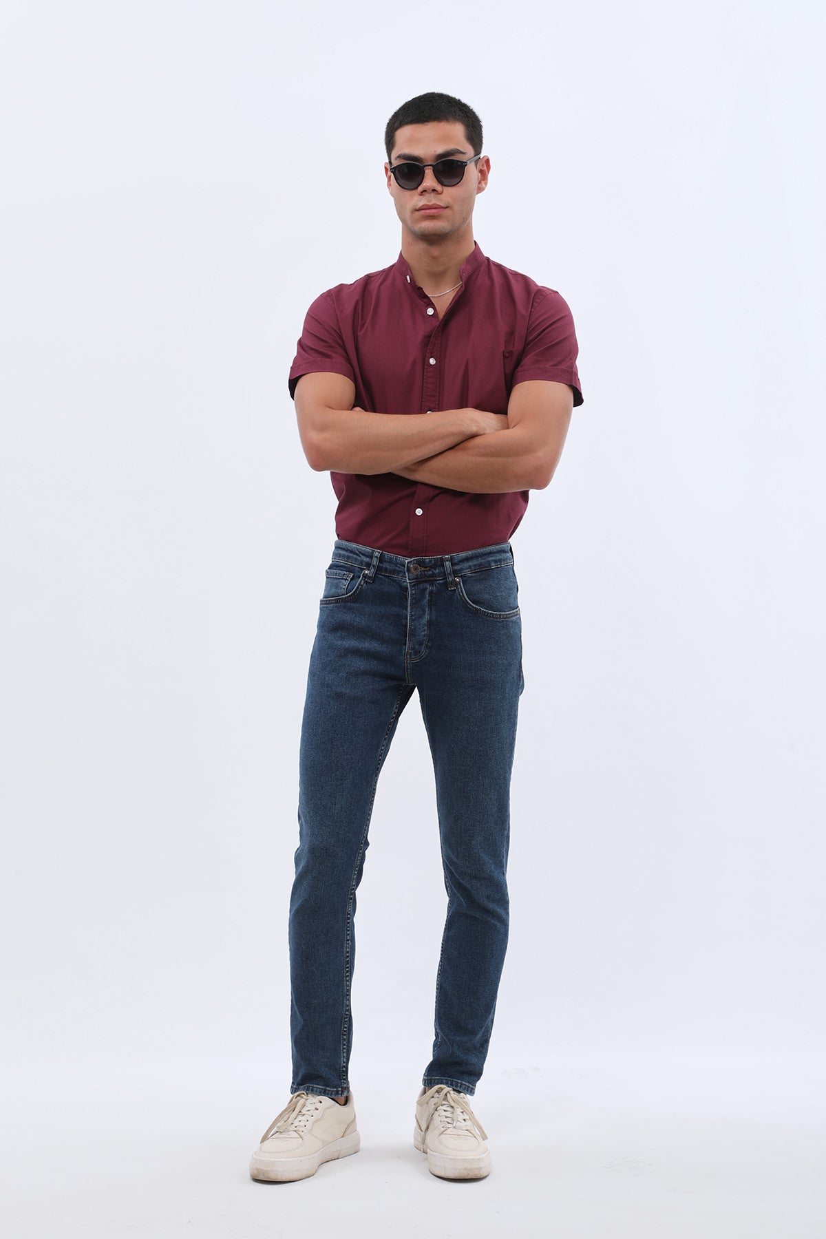 جينز JEANSPRO Slim Fit - أزرق داكن