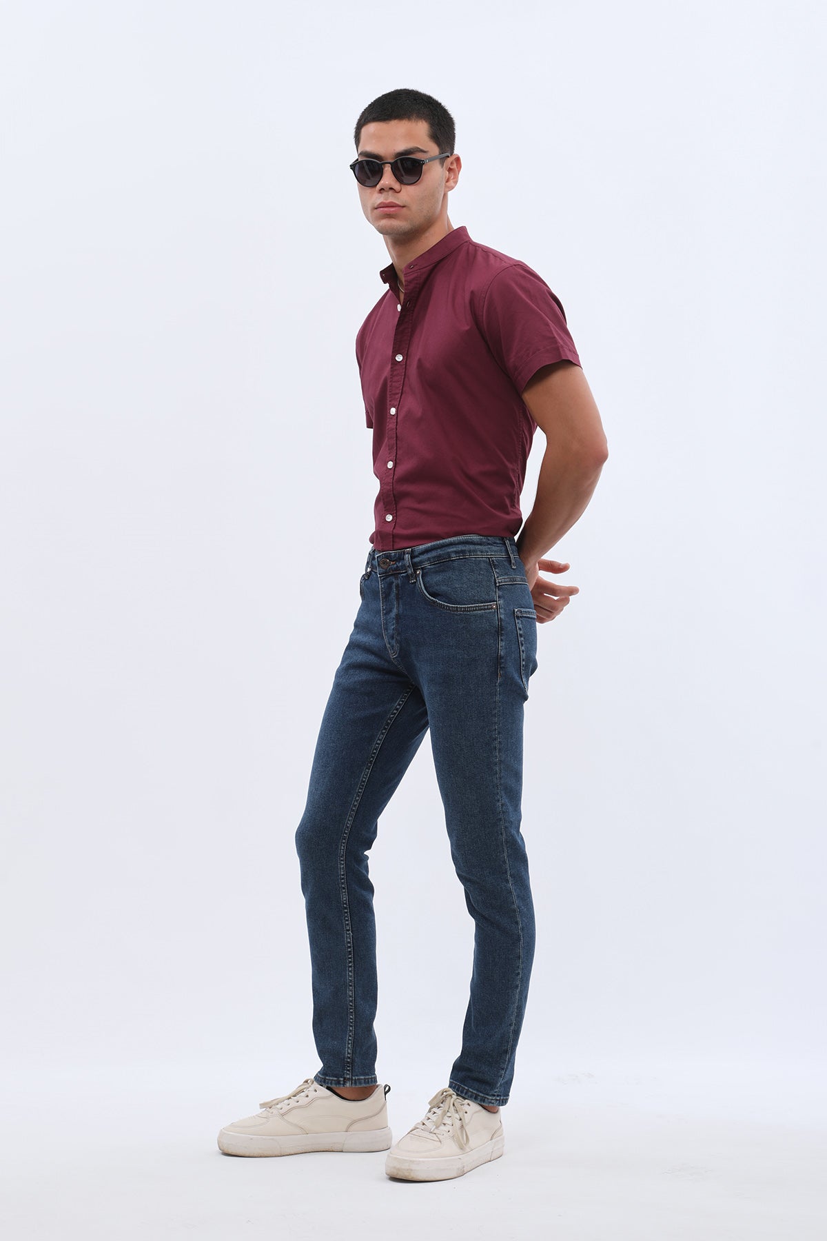 جينز JEANSPRO Slim Fit - أزرق داكن