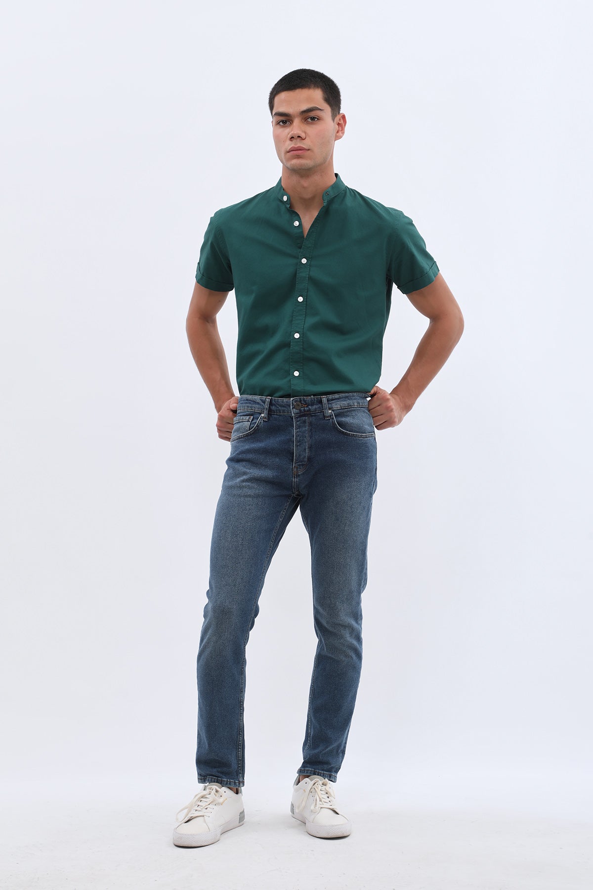 بنطلون جينز JEANSPRO Slim Fit - أزرق داكن