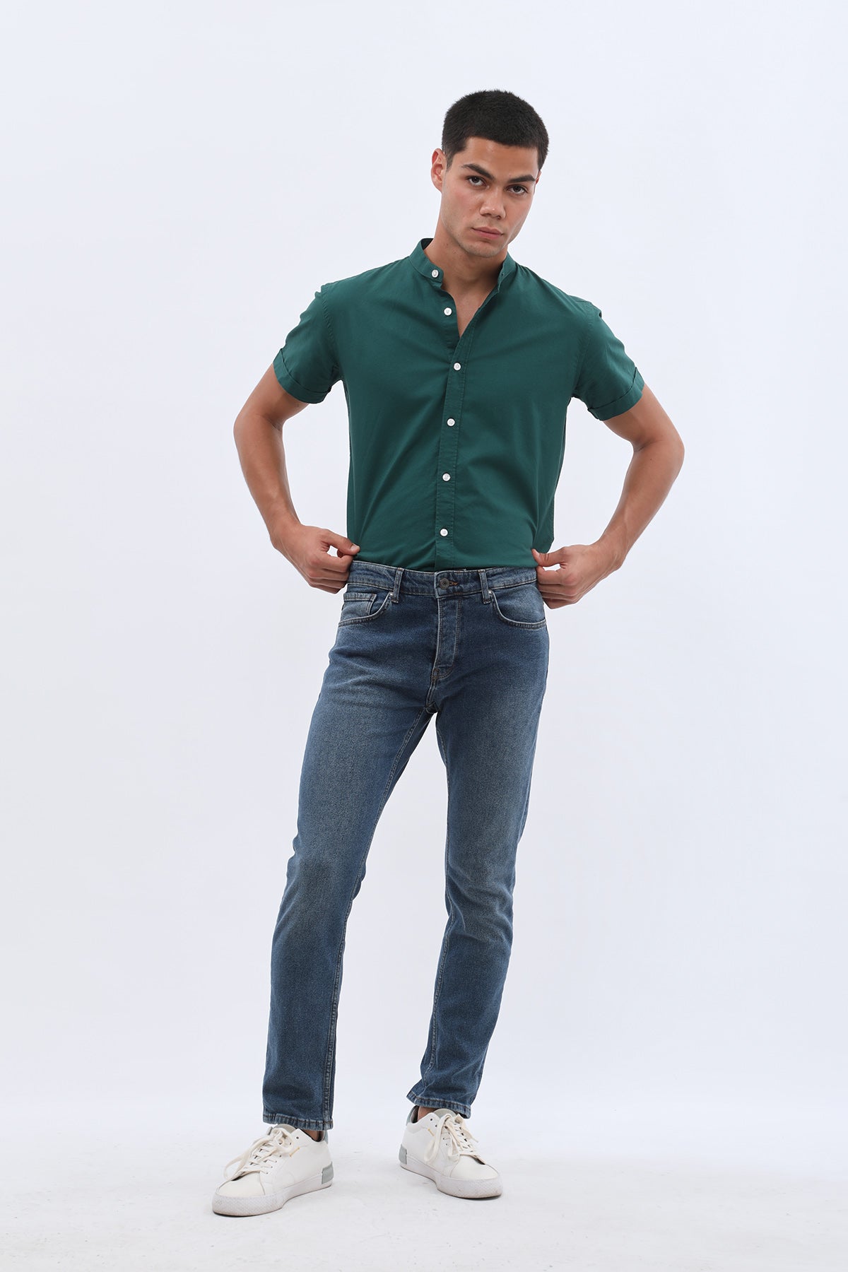 بنطلون جينز JEANSPRO Slim Fit - أزرق داكن