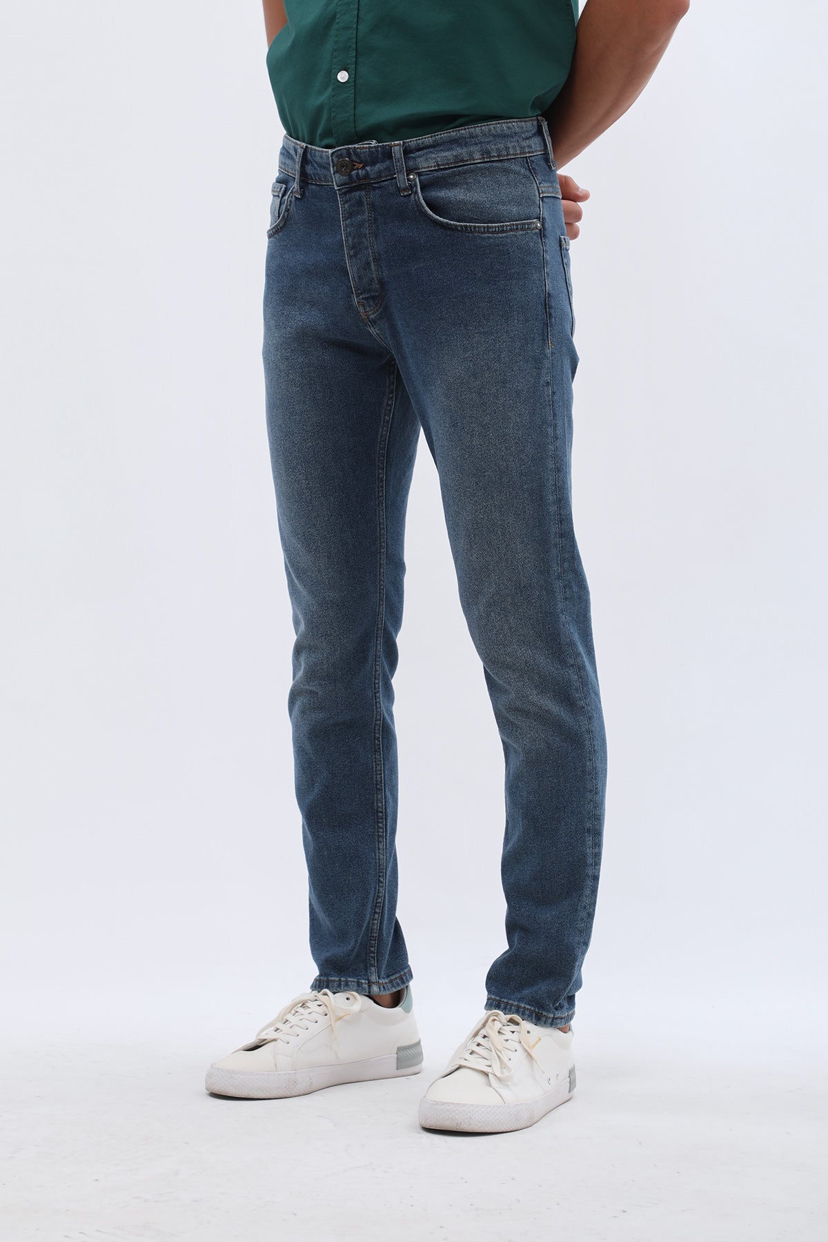 بنطلون جينز JEANSPRO Slim Fit - أزرق داكن