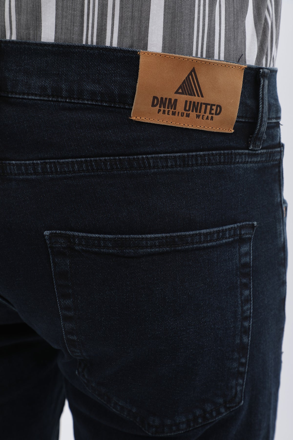 DNM UNITED Boyfriend Slim Jeans - Midnight Blue